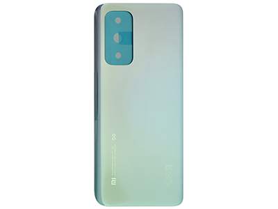 Xiaomi Mi 10T Pro - Cover Batteria + Adesivi Aurora Blue
