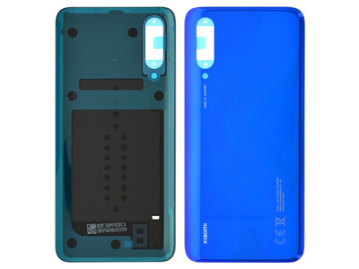 Xiaomi Mi 9 Lite - Cover Batteria + Adesivi Aurora Blue