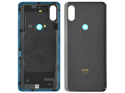 Xiaomi Mi Mix 3 - Cover Batteria + Adesivi + Antenna NFC Onyx Black