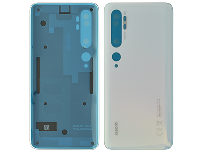 Xiaomi Mi Note 10 Pro - Back Cover + Adhesive Glacier White