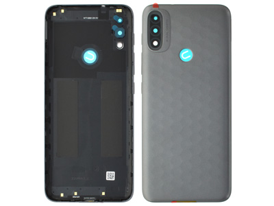 Motorola Moto E20 - Cover Batteria + Vetrino Camera + Tasti Laterali Graphite Grey