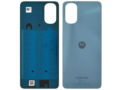 Motorola Moto E32s - Back Cover + Adhesives Slate Grey