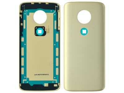 Motorola Moto E5 - Back Cover + Adhesives Gold