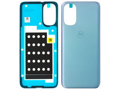 Motorola Moto G31 - Back Cover + Adhesives Baby Blue