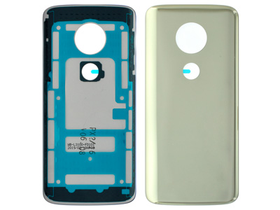 Motorola Moto G6 Play - Cover Batteria + Adesivi Gold