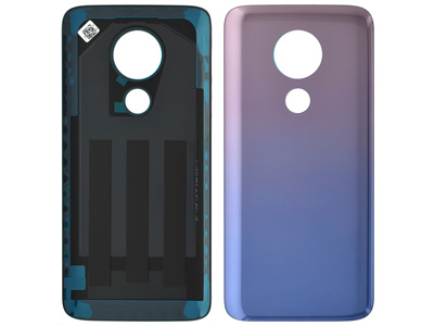 Motorola Moto G7 Power - Cover Batteria + Adesivi Iced Violet
