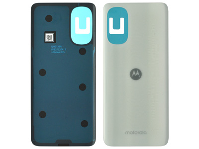 Motorola Moto G82 5G - Back Cover + Adhesive White Lily
