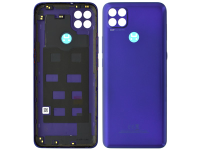 Motorola Moto G9 Power - Cover Batteria + Tasti Laterali Electric Violet