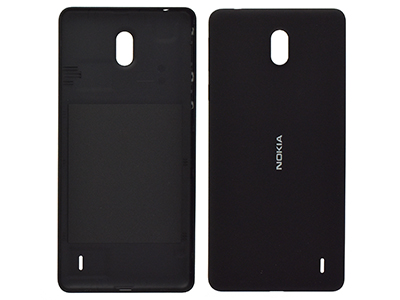 Nokia Nokia 1 Plus - Back Cover + Side Keys Black