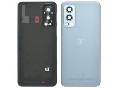 OnePlus OnePlus Nord 2 5G - Back Cover + Camera Lens + Adesive Gray Sierra