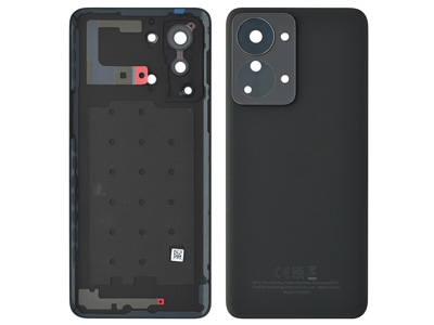 OnePlus OnePlus Nord 2T 5G - Back Cover + Camera Lens + Adesive Black