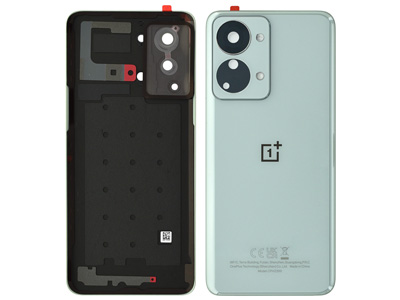 OnePlus OnePlus Nord 2T 5G - Back Cover + Camera Lens + Adesive Green