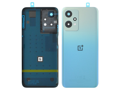 OnePlus OnePlus Nord CE 2 Lite 5G - Cover Batteria + Vetrino Camera + Adesivi Blue