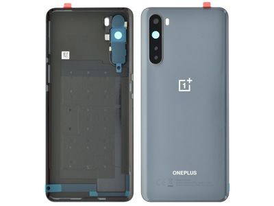 OnePlus OnePlus Nord - Back Cover + Camera Lens + Adesive Black