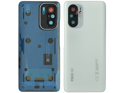 Xiaomi Poco F3 - Back Cover + Adhesives Arctic White