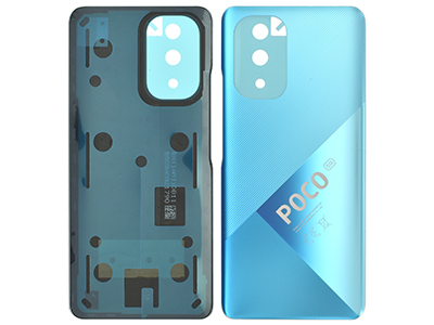 Xiaomi Poco F3 - Back Cover + Adhesives Deep Ocean Blue