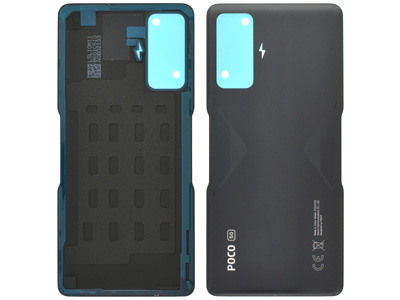 Xiaomi Poco F4 GT - Back Cover + Adhesives Stealth Black