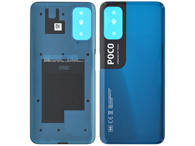 Xiaomi Poco M3 Pro 5G - Back Cover + Adhesives Cool Blue