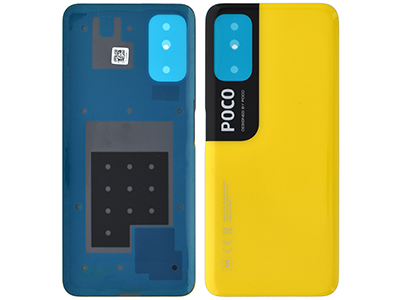 Xiaomi Poco M3 Pro 5G - Back Cover + Adhesives Yellow