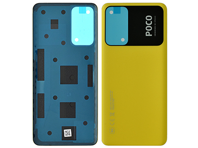 Xiaomi Poco M4 Pro 5G - Cover Batteria + Adesivi Yellow