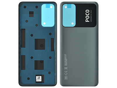 Xiaomi Poco M4 Pro 5G - Cover Batteria + Adesivi Power Black
