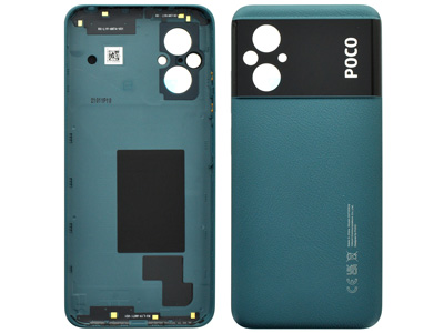 Xiaomi Poco M5 - Back Cover + Volume Key Green