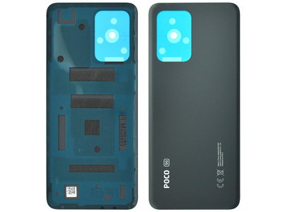 Xiaomi Poco X4 GT - Back Cover + Adhesives Black