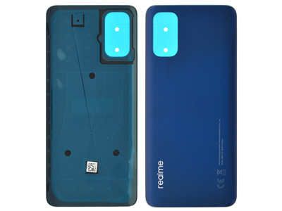 Realme Realme 7 Pro - Cover Batteria + Adesivi Mirror Blue