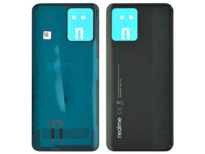 Realme Realme 8 4G - Back Cover + Adhesives Cyber Black