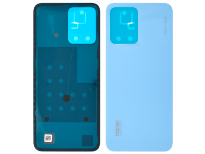 Realme Realme Narzo 50A Prime - Back Cover + Adhesives Flash Blue