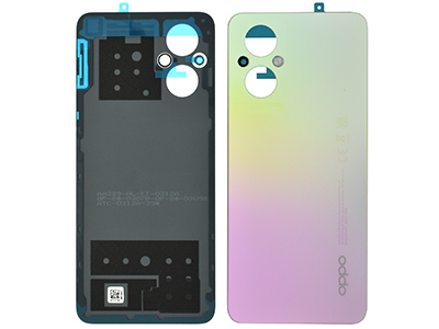 Oppo Reno8 Lite 5G - Back Cover + Adhesives Rainbow Spectrum