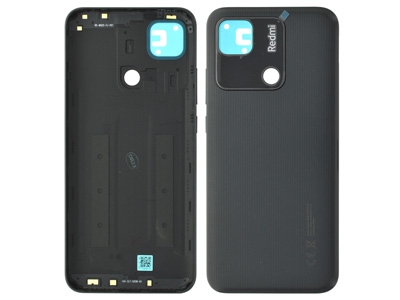 Xiaomi Redmi 10A - Back Cover + Side Keys Charcoal Black