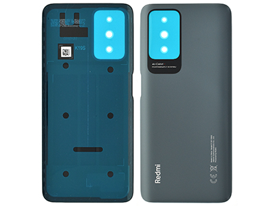 Xiaomi Redmi 10 4G - Cover Batteria + Adesivi Carbon Gray