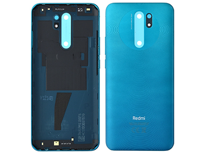 Xiaomi Redmi 9 - Cover Batteria + Tasti Laterali Ocean Green