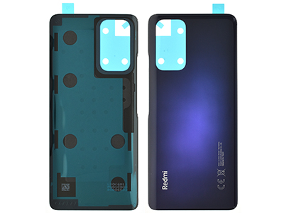 Xiaomi Redmi Note 10 Pro 4G - Cover Batteria + Adesivi Nebula Purple