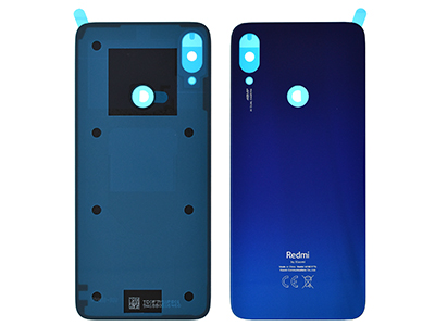 Xiaomi Redmi Note 7 - Cover Batteria + Adesivi Blue