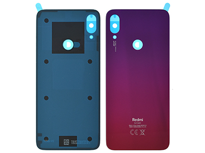 Xiaomi Redmi Note 7 - Back Cover + Adhesives Red
