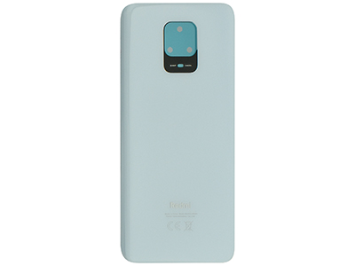 Xiaomi Redmi Note 9 Pro - Cover Batteria + Adesivi Glacier White
