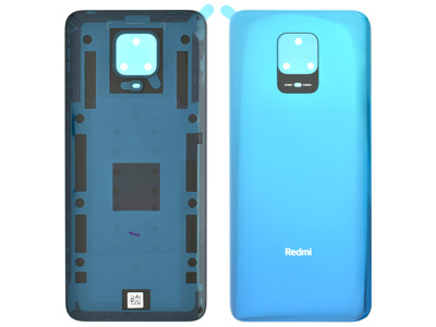 Xiaomi Redmi Note 9 Pro - Cover Batteria + Adesivi Blue