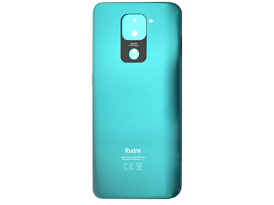 Xiaomi Redmi Note 9 - Cover Batteria + Tasti Laterali Forest Green