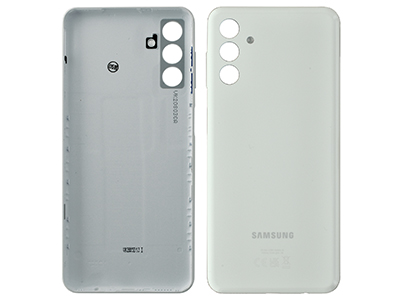 Samsung SM-A047 Galaxy A04s - Cover Batteria + Tasto Volume White