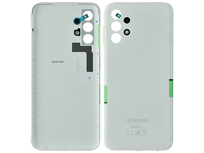 Samsung SM-A135 Galaxy A13 - Cover Batteria + Tasto Volume White