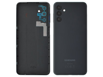 Samsung SM-A136 Galaxy A13 5G - Cover Batteria + Tasto Volume + Vetrino Camera Awesome Black
