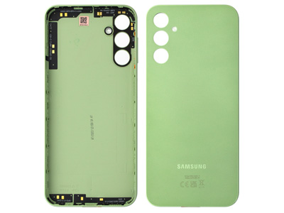 Samsung SM-A146 Galaxy A14 5G - Cover Batteria + Tasto Volume Green