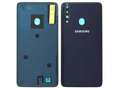 Samsung SM-A207 Galaxy A20s - Cover Batteria + Vetrino Camera Blu