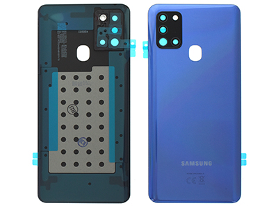 Samsung SM-A217 Galaxy A21s - Back Cover + Camera Lens + Adhesives Blue