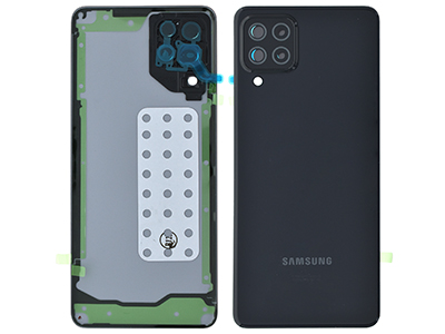 Samsung SM-A225 Galaxy A22 - Back Cover + Camera Lens + Adhesives Black