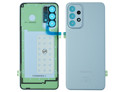 Samsung SM-A236 Galaxy A23 5G - Cover Batteria + Adesivi Awesome Blue
