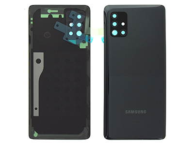 Samsung SM-A516 Galaxy A51 5G - Cover Batteria + Vetrino Camera + Adesivi Nero