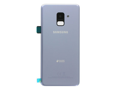 Samsung SM-A530 Galaxy A8 Dual Sim - Glass Back Camera + Camera Lens + Adhesives Orchid Grey